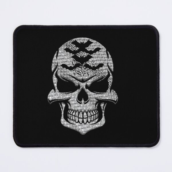 Item preview, Vintage Halloween Scary Black Bats Skull Skeleton designed and sold by DKA-2ndBoy.