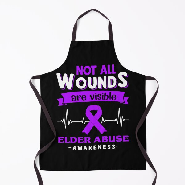 Item preview, Elder Abuse Awareness Not All Wounds Are Visible designed and sold by Victormoratalla.