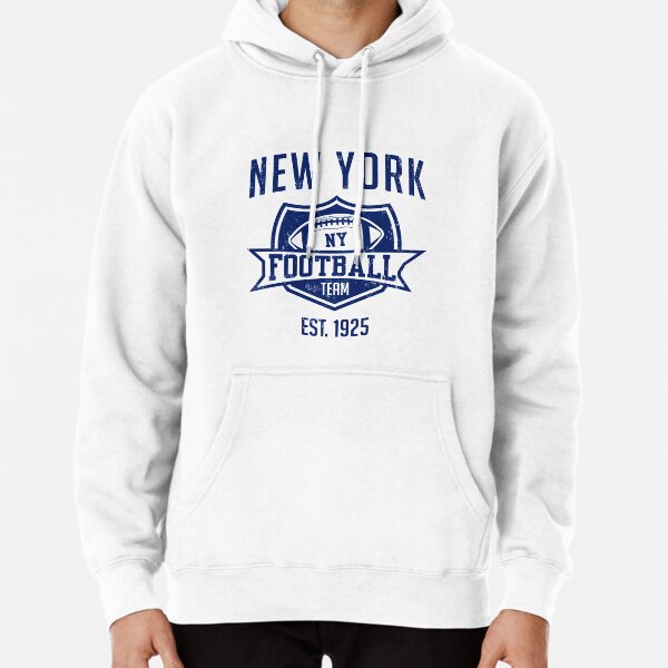 Vintage New York Football Team Retro NY Giants Goalline Sport | Pullover  Hoodie