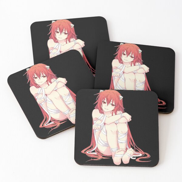 Item preview, The Girl Escape Dark Fantasy Science Fiction Elfen Lied Anime  Lucy Fanart Funny designed and sold by BranElfenLied.
