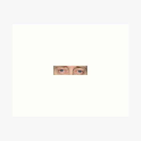 Steve Buscemi Eyes Wall Art for Sale Redbubble