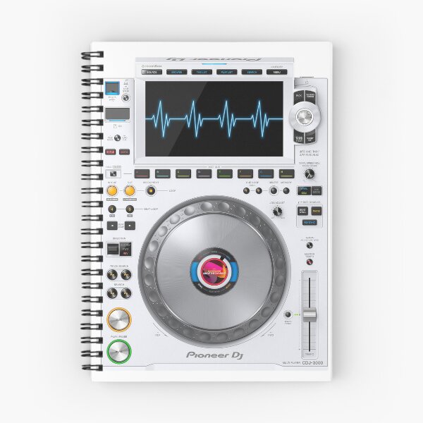 Item preview, Dj CDJ 3000 Cardiogram Heart Lines designed and sold by tropical_dream.