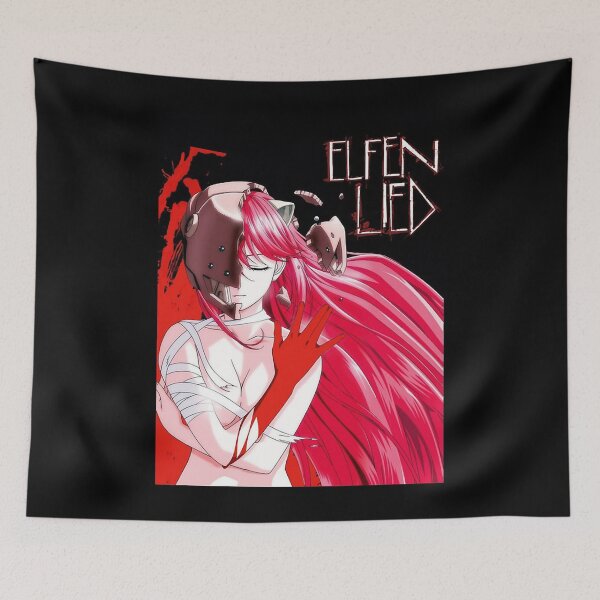 Item preview, The Girl Escape Dark Fantasy Science Fiction Elfen Lied Anime  Poster Vintage designed and sold by BranElfenLied.