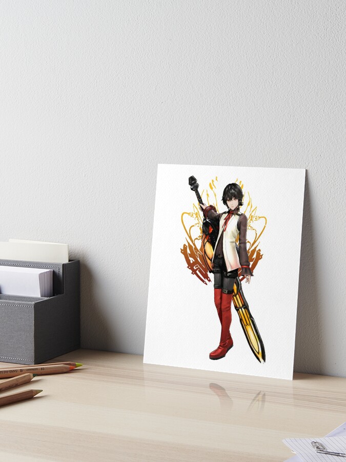 Love Code Vein Games Character PROTAGONIST Art Board Print for Sale by  SherryNancy7