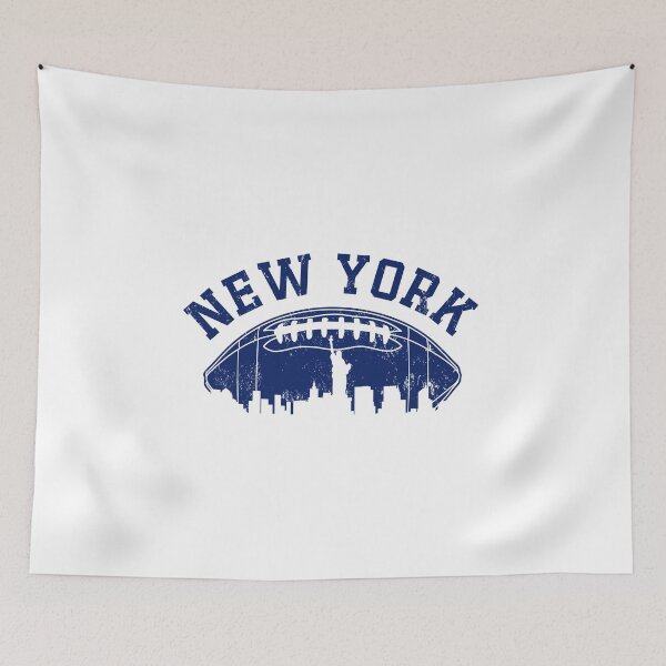 Item preview, Vintage New York NY Skyline Football Team Retro Giants Goalline Sport Gift designed and sold by ReneSebesta.