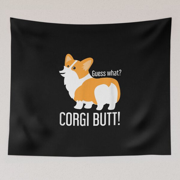 Item preview,  Corgi Dog Lover Guess What Butt designed and sold by jennifera11.