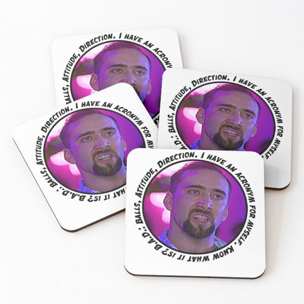 Item preview, Nicolas Cage said I have an acronym for myself Know what it is B.A.D. B.A.D... Balls Attitude Stage designed and sold by NicolasCageHine.