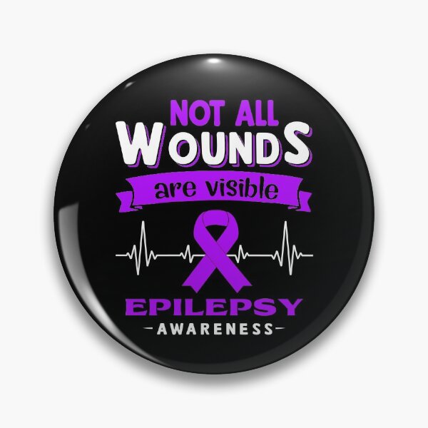 Item preview, Epilepsy Awareness Not All Wounds Are Visible designed and sold by Victormoratalla.