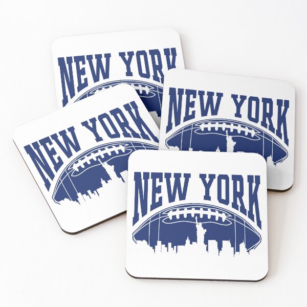 Item preview, Vintage New York Skyline NY Football Team Retro Giants Goalline Sport Gift designed and sold by ReneSebesta.