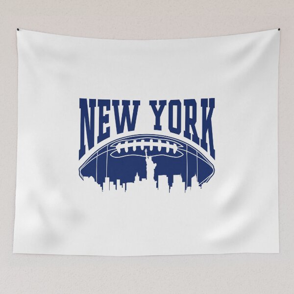 Item preview, Vintage New York Skyline NY Football Team Retro Giants Goalline Sport Gift designed and sold by ReneSebesta.