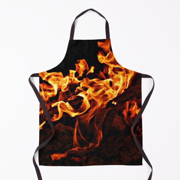Item preview, Fire Flames Face Mask 3D Printed Realistic Expression Unisex Fabric Mask for all adults and children alike. Reusable Washable 2 layer Polyester Cloth designed and sold by Chi Gardens.