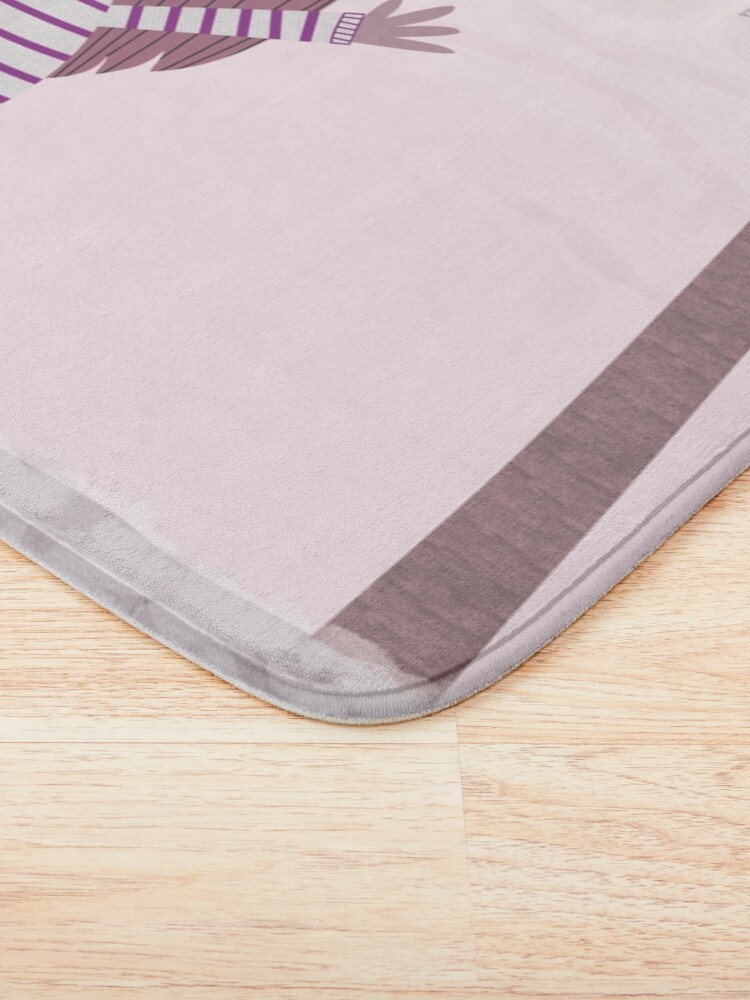 Thumbnail 3 of 6, Bath Mat, Powered by Trees designed and sold by CarlaBaremb.
