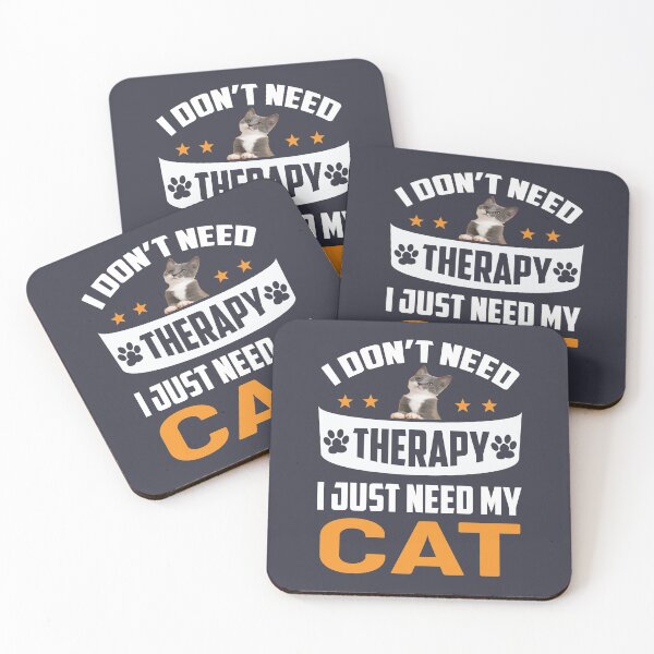 Item preview, I Don't Need Therapy, I Just Need my Cat designed and sold by PurrfectLuv.