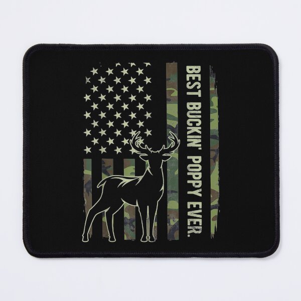Item preview,  Best Buckin Poppy Camo American Flag Deer Hunting Gift designed and sold by lindaxse.