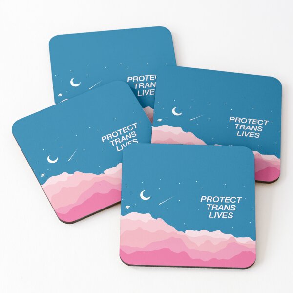 Item preview, Protect Trans Lives - LGBT Landscape  designed and sold by Picket Club.