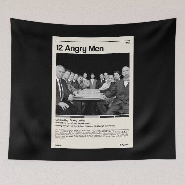 Item preview, Gifts Men 12 Angry Men You  Minimalist Movie Graphic For Fan designed and sold by JennieWunsch.