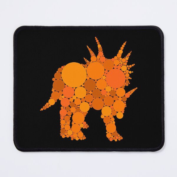 Item preview, Polka Dot Triceratops Dinosaur International Dot Day Orange Dots designed and sold by MOP-tees.