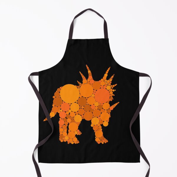 Item preview, Polka Dot Triceratops Dinosaur International Dot Day Orange Dots designed and sold by MOP-tees.