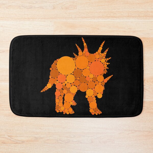 Item preview, Polka Dot Triceratops Dinosaur International Dot Day Orange Dots designed and sold by MOP-tees.