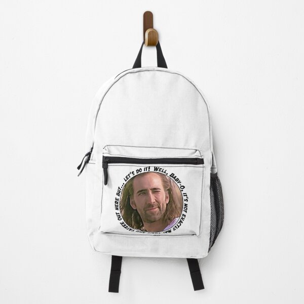 Item preview, Nicolas Cage said Well Baby-O it is not exactly mai thais and yatzee out here but...Nicolas Cage Sta designed and sold by NicolasCageHine.