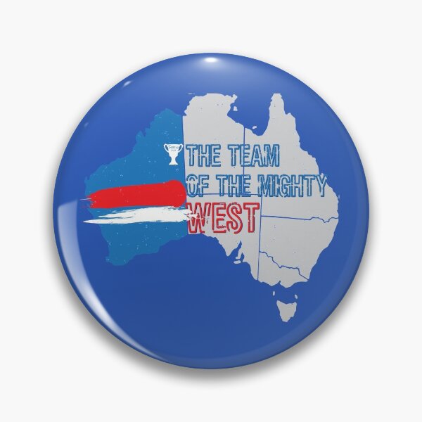 Item preview, Team of the Mighty West(ern Australia) designed and sold by GoodForFooty.
