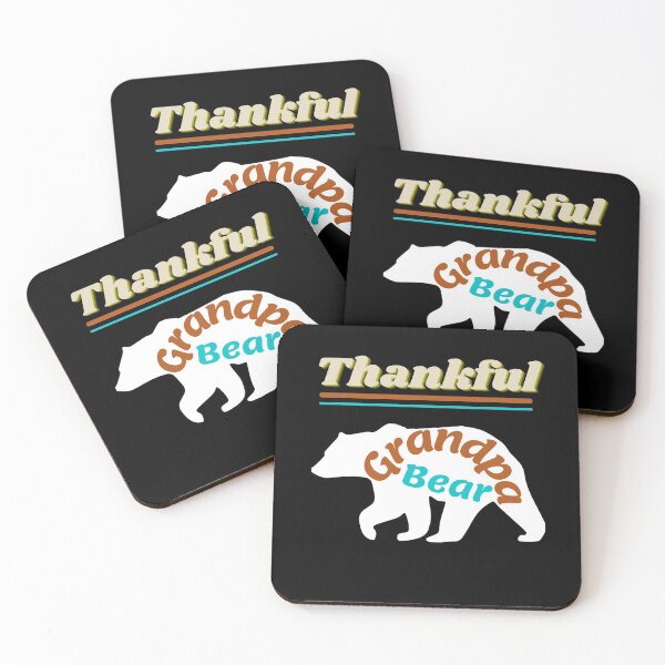 Item preview, Thankful Grandpa Bear, Brave Dad's, Brave Grandpa designed and sold by Mesti.