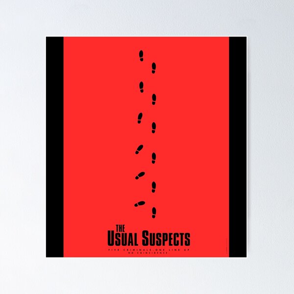 Digital Print Usual Suspects Poster Movie Quote Keyser Soze -  Finland