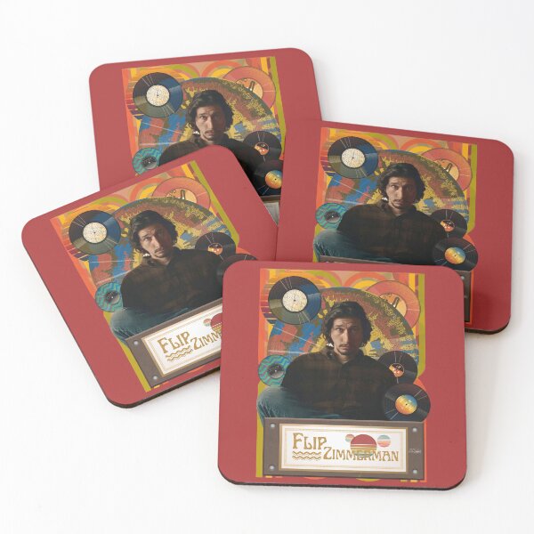 Item preview, Flip Zimmerman Retro Design designed and sold by RubyOrchid14 Art & Logos.