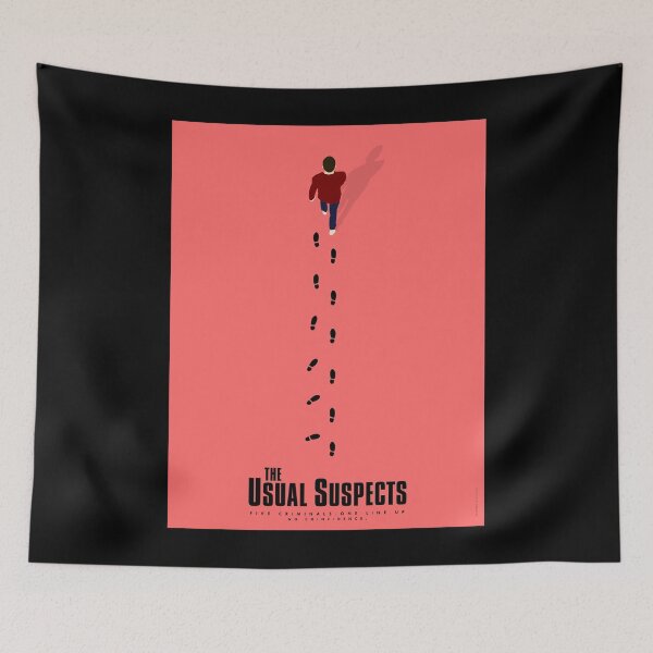 Item preview, For Mens Womens The Usual Suspects Minimalist Poster fenster Long Sleeve Hoodie designed and sold by ColtenConnelly8.
