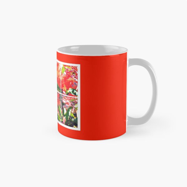 Item preview, Drawing Musk Lorikeet in Red Flowering Gum designed and sold by TripodDogShop.