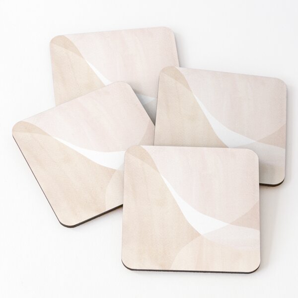 Item preview, Neutral pastel tone abstract shapes designed and sold by WhalesWay.