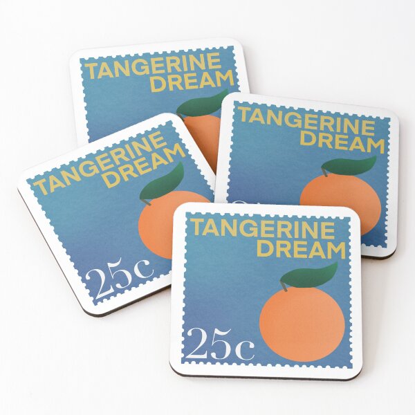 Item preview, Tangerine Dream Stamp designed and sold by shalomarcega.