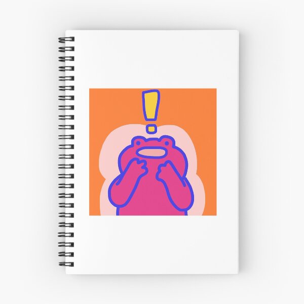 Item preview, Surprise of a cute pink frog designed and sold by OneginaEvgenia.