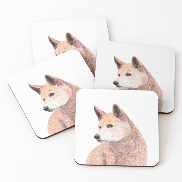 Item preview, Dingo Portrait designed and sold by Nicole Grimm-Hewitt.