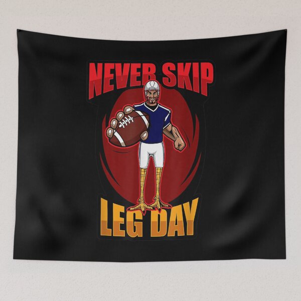 Item preview,  Player With Chicken Legs Never Skip Leg Day Carl designed and sold by jennifera11.