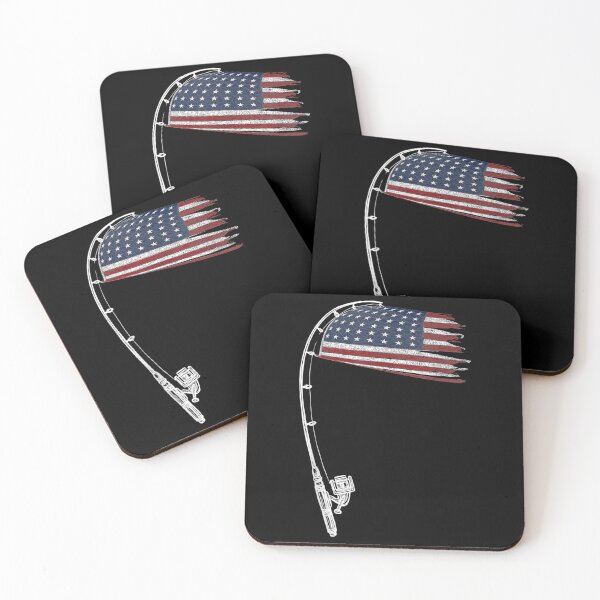 Item preview,  Fishing Rod American Flag Outdoors Bass Fisher designed and sold by lindaxse.
