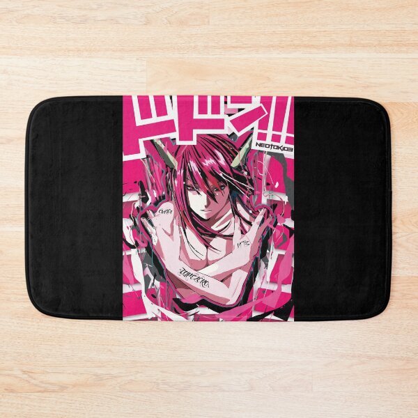 Item preview, The Girl Escape Dark Fantasy Science Fiction Elfen Lied Anime Retro Colour Stripe Manga designed and sold by BranElfenLied.