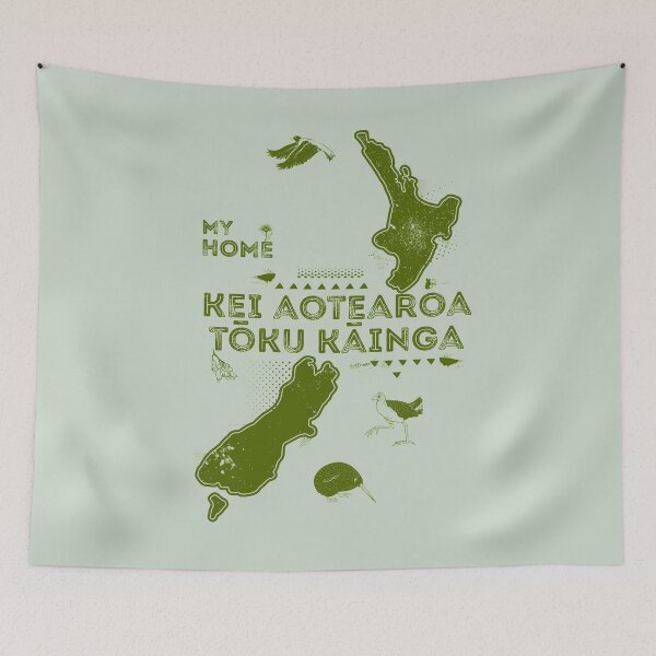 Item preview, Aotearoa is my home designed and sold by piedaydesigns.