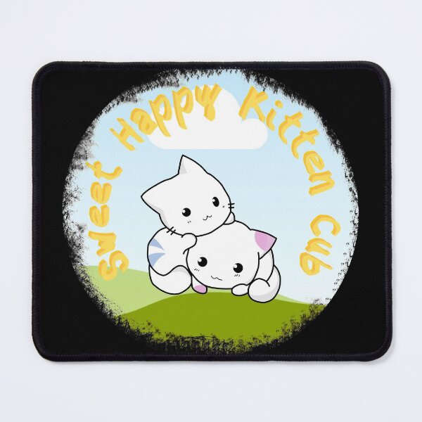 Item preview, Sweet Happy Kitten Cub  designed and sold by StephenMollie.