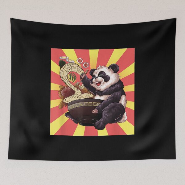 Item preview,  Japanese Asian Noodles Panda designed and sold by jennifera11.