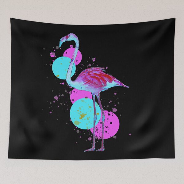 Item preview, Psychadelic Flamingo designed and sold by MuggyandMo.