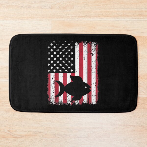 Item preview,  Vintage Retro Fish Animal Lovers American Flag Graphic designed and sold by jennifera11.