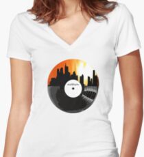 Motown Women's Fitted V-Neck T-Shirt
