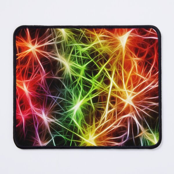 Item preview, Psychedelic Nerves - Trippy Nervous System Cells designed and sold by StephenMollie.