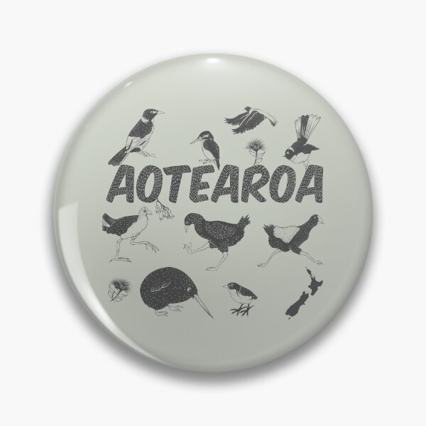 Item preview, Aotearoa NZ birds designed and sold by piedaydesigns.