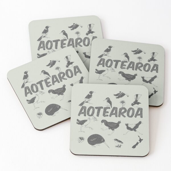 Item preview, Aotearoa NZ birds designed and sold by piedaydesigns.