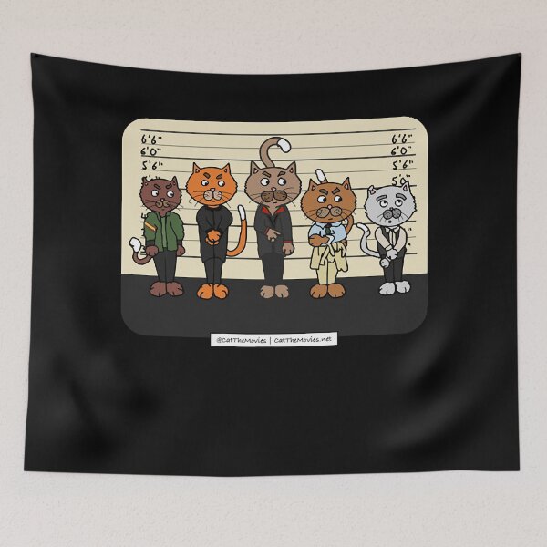 Item preview, Lover Gift The Usual Pusspects Catthe movies lineUp Tshirt Looney Tunes designed and sold by ColtenConnelly8.