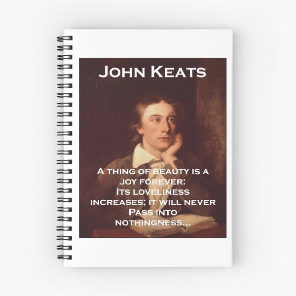 Item preview, A Thing Of Beauty - John Keats designed and sold by CrankyOldDude.