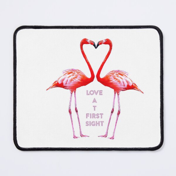 Item preview, Love at first sight Flamingos designed and sold by MuggyandMo.