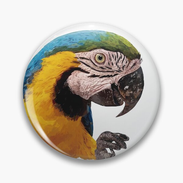 Item preview, The blue-yellow macaw designed and sold by obscurite.